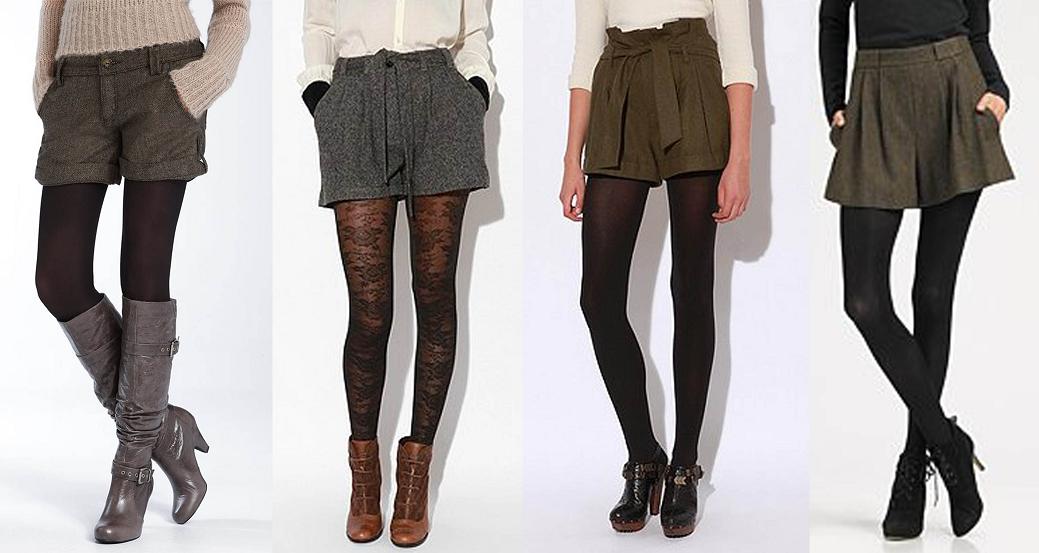 4. #Style with Stockings - 7 #Sophisticated Ways to Wear Hot Pants