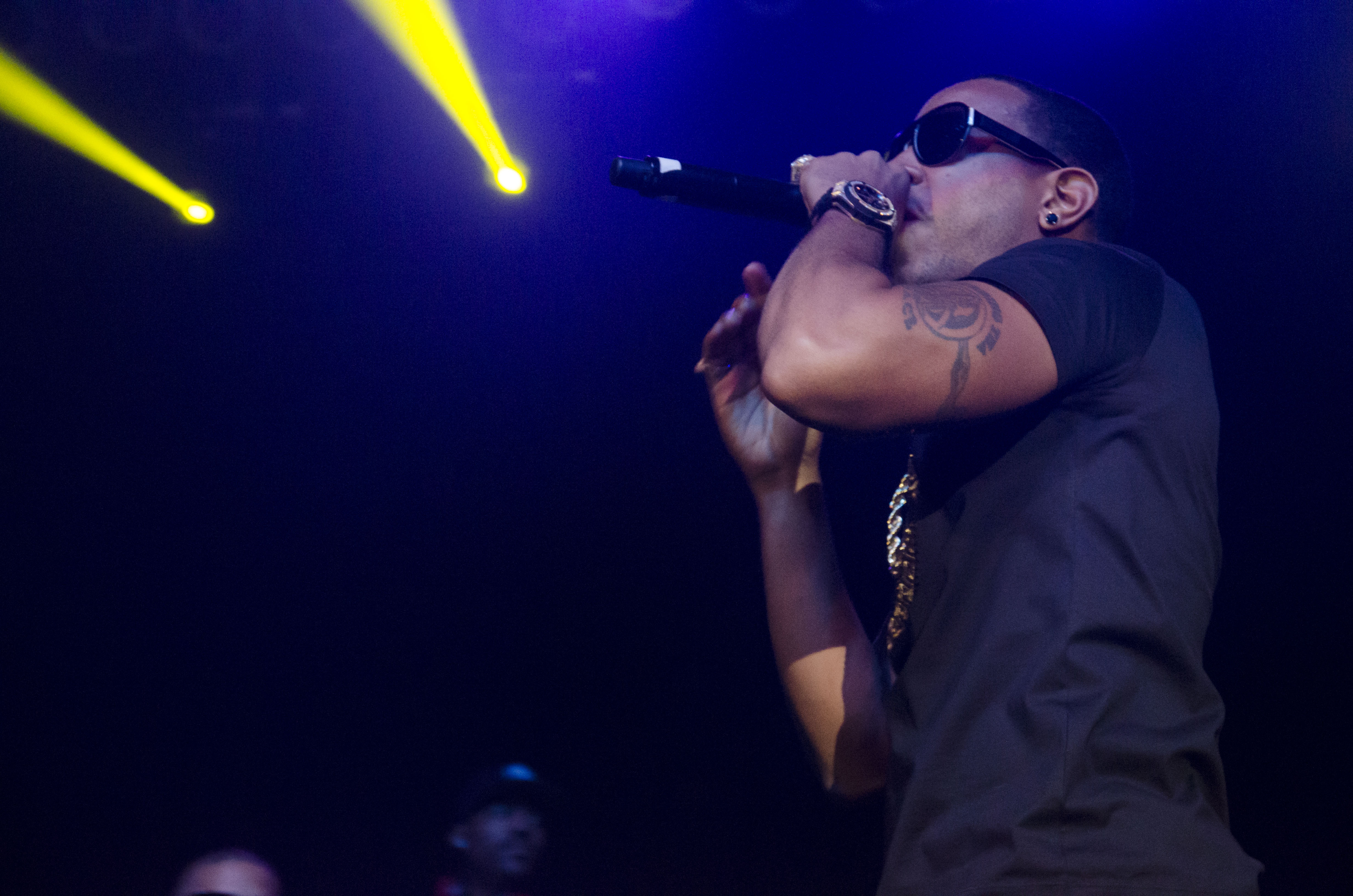 Ludacris performs at McGuirk Arena, on the campus of Central Michigan University, Mount Pleasant, Michigan, Sunday, September 28, 2014.(Photo | Claire Abendroth)