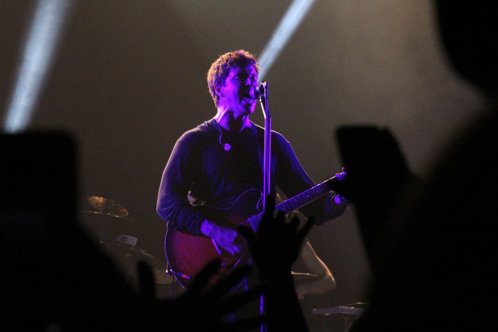 Stephan Jenkins, gutair and vocal singer for Third Eye Blind, performs in the McGuirk Arena on the campus of Central Michigan University, Friday, October 2, 2015.