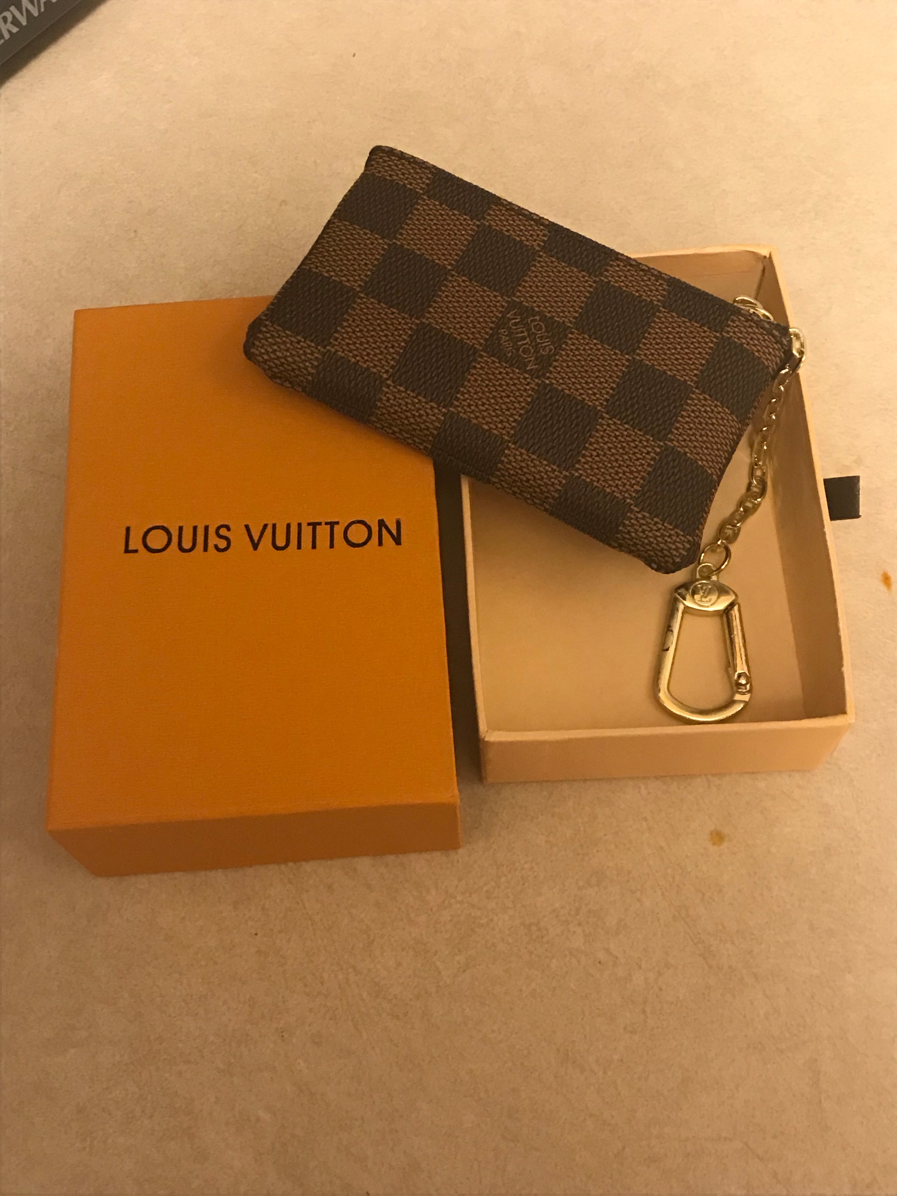 Louis Vuitton, Accessories, Louis Vuitton Key Pouch Original No Fake  Brand